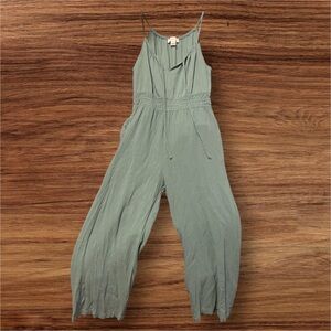 Monteau LA Women's Seafoam Green Jumpsuit- Size M-New without rag